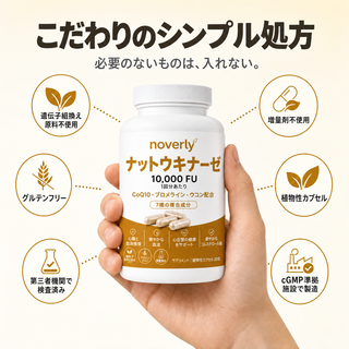 ナットウキナーゼ 10,000 FU（臨床用高濃度）
